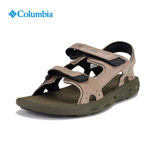 Columbia哥伦比亚户外24春夏儿童抓地凉爽透气凉鞋BY4566 258 咖啡色 32码 (19cm)