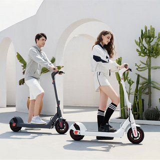 bremer电动滑板车可折叠两轮小型便携电动车成人代步车踏板车 R2灰-续航20公里