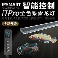 吉印鱼缸灯i7Pro雷龙鱼灯定时调光灯led防水日出日落潜水雷龙灯 i7pro雷龙灯 56cm