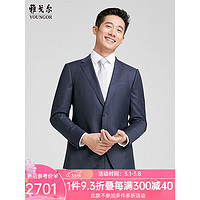 雅戈尔西服男士2024春夏套西YOTX222703FIA上衣 藏青 180/104A