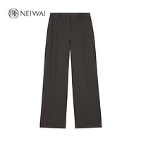 NEIWAI内外女士针织茧型长裤慵懒利落轻便易打理可外穿 甘草棕 XS
