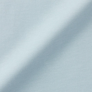 无印良品 MUJI 男式 莱赛尔 圆领 短袖T恤 男士男款 灰色 M (170/92A)