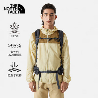 北面（The North Face）防风夹克运动户外男薄风衣薄夹克舒适耐穿24春季8AUS 92Q/棕色 XXXL/190