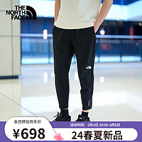 北面（The North Face）速干长裤户外运动男款柔软舒适吸湿透气24春夏|89ST JK3/黑色 XL/180