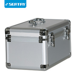SEATAY 硕力泰 硬盘保护箱收纳箱安全箱10块硬盘收纳盒铝合金框架箱包邮