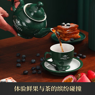 AHMAD 亚曼 tea英国亚曼红茶六种水果茶 其他红茶2g*60包礼盒装 进口茶包送礼