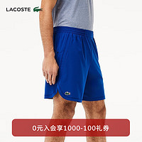 LACOSTE法国鳄鱼男装24运动休闲网球裤短裤训练裤子|GH5218 IU8/深蓝色 3 170