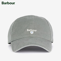 Barbour Cascade男女同款四季可调节鸭舌帽Logo帽子 绿色 均码（54-60cm）