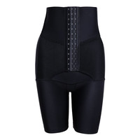 婷美强效高腰收腹提臀美体裤收腿显瘦打底塑形塑身裤NC0602 黑色 XXXL（180/90）