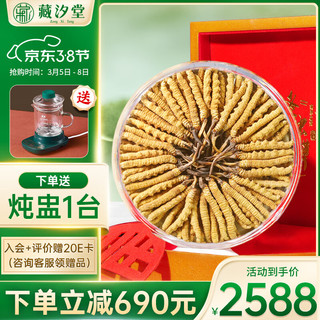 藏汐堂 冬虫夏草 3根/克 20g 礼盒装