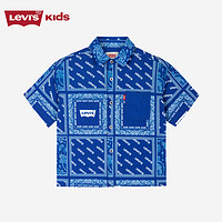 LEVI'S儿童童装衬衫LV2422201GS-001 夜莺蓝 110/52