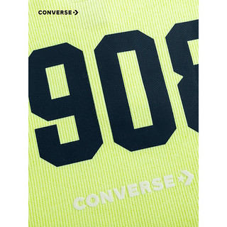 Converse匡威儿童装女童舒适连帽卫衣2024春季CNVG-PO-F532 柠檬黄 120/60