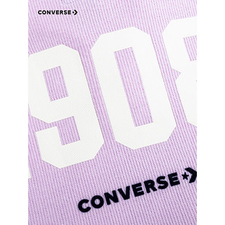 Converse匡威儿童装女童舒适连帽卫衣2024春季CNVG-PO-F532 星尘紫 155/76