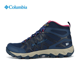 Columbia哥伦比亚户外女子立体轻盈防水缓震抓地登山徒步鞋DL0074 464蓝色 37.5(23.5cm)