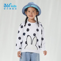 361°童装女小童套头卫衣秋季新款小童运动休闲卫衣