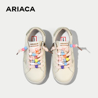 ARIACA艾芮苏女童板鞋真皮秋脏脏鞋运动鞋休闲儿童鞋子
