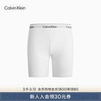 Calvin Klein内衣【JENNIE同款摩登引力带】24春夏女可外穿裤内裤QF7625 100-月光白 XS