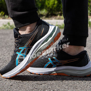 亚瑟士(ASICS)男鞋 24春季新运动鞋GT-2000缓震鞋子舒适耐磨防滑马拉松跑鞋 1011B441-006/蓝黑 44.5