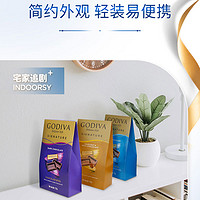 GODIVA/歌帝梵醇享系列榛子牛奶巧克力132g大包分享装喜糖下午茶