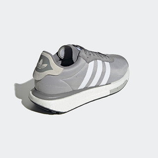 adidas COUNTRY XLG BOOST经典复古跑鞋男女阿迪达斯三叶草 灰/白 35.5(215mm)