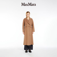MaxMara 2024早春新品女装绵羊毛长袍式大衣9011034106