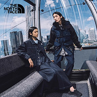 北面（The North Face）UE先锋设计短款夹克女户外运动外套休闲工装口袋24春夏|8851 DG7/蓝色 M/160