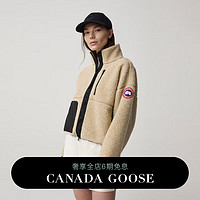 加拿大鹅（Canada Goose）【】Simcoe女士羊羔绒拉链夹克 1101W 961 迷雾灰 L
