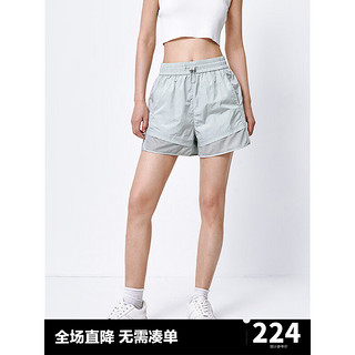 太平鸟轻薄轻透短外套女时尚套装女2024夏装开衫外套短款 浅蓝短裤(第一批) XL
