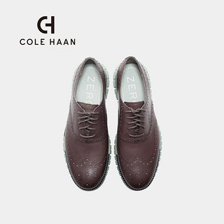 colehaan/歌涵 男鞋牛津鞋 24年春季布洛克雕花休闲皮鞋C39614 灰色-C39614 43