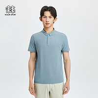 KOLON SPORT可隆户外短袖T恤速干吸湿露营POLO衫 苔藓绿MO 190/4XL