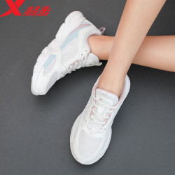 xtep特步女鞋运动鞋女春夏季2024潮流新款跑步鞋旅游鞋学生软底慢跑