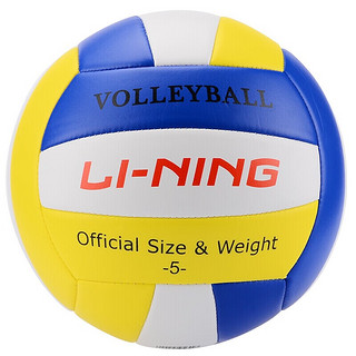 李宁（LI-NING） 排球手感软中考标准成人室内训练比赛 5号球