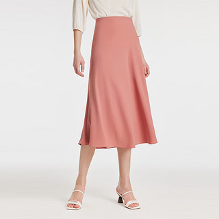 歌莉娅 夏季  斜裁半裙  1C3L2B22A 15R深粉红（预计3月15日发货） XXS（预计3月15日发货）