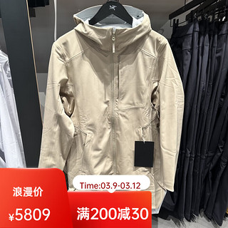 始祖鸟（ARC’TERYX）ARC'TERYX女款GAMMA HEAVYWEIGHT/HOODY/LW软壳夹克 加绒长款GammaHeavyweightCoat浩 M国内湖南速发