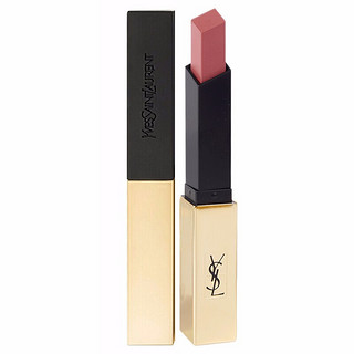 YVES SAINT LAURENT YSL全新小金条细管唇膏口红2.2g 哑光持久显色 #12玫瑰豆沙色