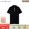 TOMMY HILFIGER 春夏男装通勤绣标合身短袖POLO衫 M （：135-150斤）