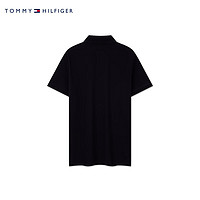 TOMMY HILFIGER 春夏男装通勤绣标合身短袖POLO衫 M （：135-150斤）