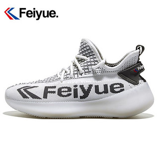 Feiyue. 飞跃 Feiyue/飞跃运动鞋女2023秋季回弹舒适透气休闲鞋男情侣运动鞋