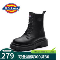 Dickies女士马丁靴舒适百搭英伦短靴显高显瘦女靴