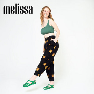 Melissa（梅丽莎）时尚织女士简约通勤果冻罗马凉鞋32408 米色 39