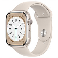 Apple 苹果 2023新款 苹果/Apple watch8 S8 SE2智能运动手表7代 iWatch9蜂窝 S8 星光色