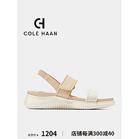 colehaan/歌涵 女士凉鞋 24年春夏时尚交叉带凉鞋沙滩鞋女W304 米色-W30423 38