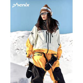 Phenix SP27系列 FW23 3L 全压胶连帽中性滑雪服 PCHU2OT09