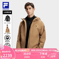 斐乐（FILA）山锋茧户外防护夹克三合一外套两件运动上衣 麦芽球-BN 185/104A/XXL