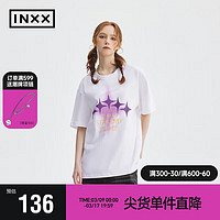 INXX 英克斯 APYD 时尚潮流夏印花短袖T恤男女同款XME2010590 白色 XL