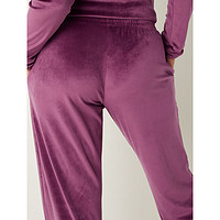 VICTORIA'S SECRET PINK 高腰口袋九分运动紧身裤 5IL8紫灰色 11197614 M