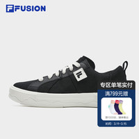 FILA FUSION斐乐潮牌男鞋POP III滑板生活鞋2024夏新款休闲帆布鞋