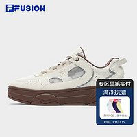 斐乐（FILA）FUSION斐乐潮牌女鞋RAPTURE专业滑板鞋2024夏时尚休闲鞋 白天鹅灰-WS 38.5