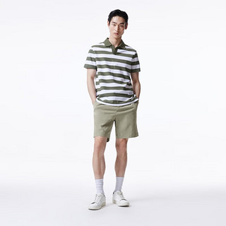 杰克·琼斯（JACK&JONES）夏字母刺绣设计简约时尚舒适男士商务休闲短裤男裤男装224215008 鼠尾草色E02 鼠尾草色E02 170/76A/SR