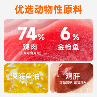 CARE 好主人 猫粮 金装猫粮装400g 天然无谷幼猫成猫全阶段
